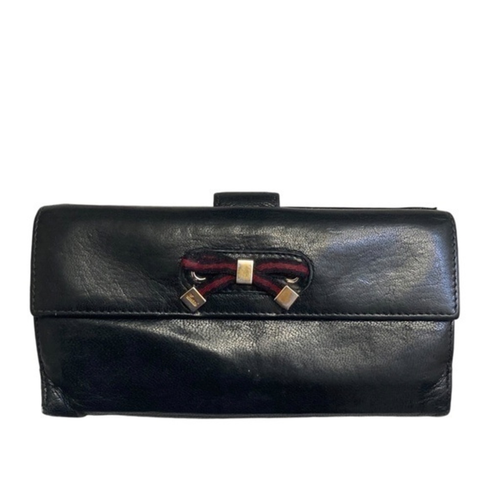 Gucci black leather wallet - Picture 1 of 16